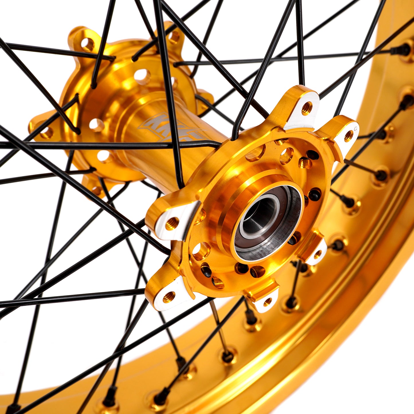 China Factory Stock KKE 2.5*17/3.5*17 E-Bike Wheels Rim Fit For SurRon Ultra Bee 2023-2024 Gold Rims