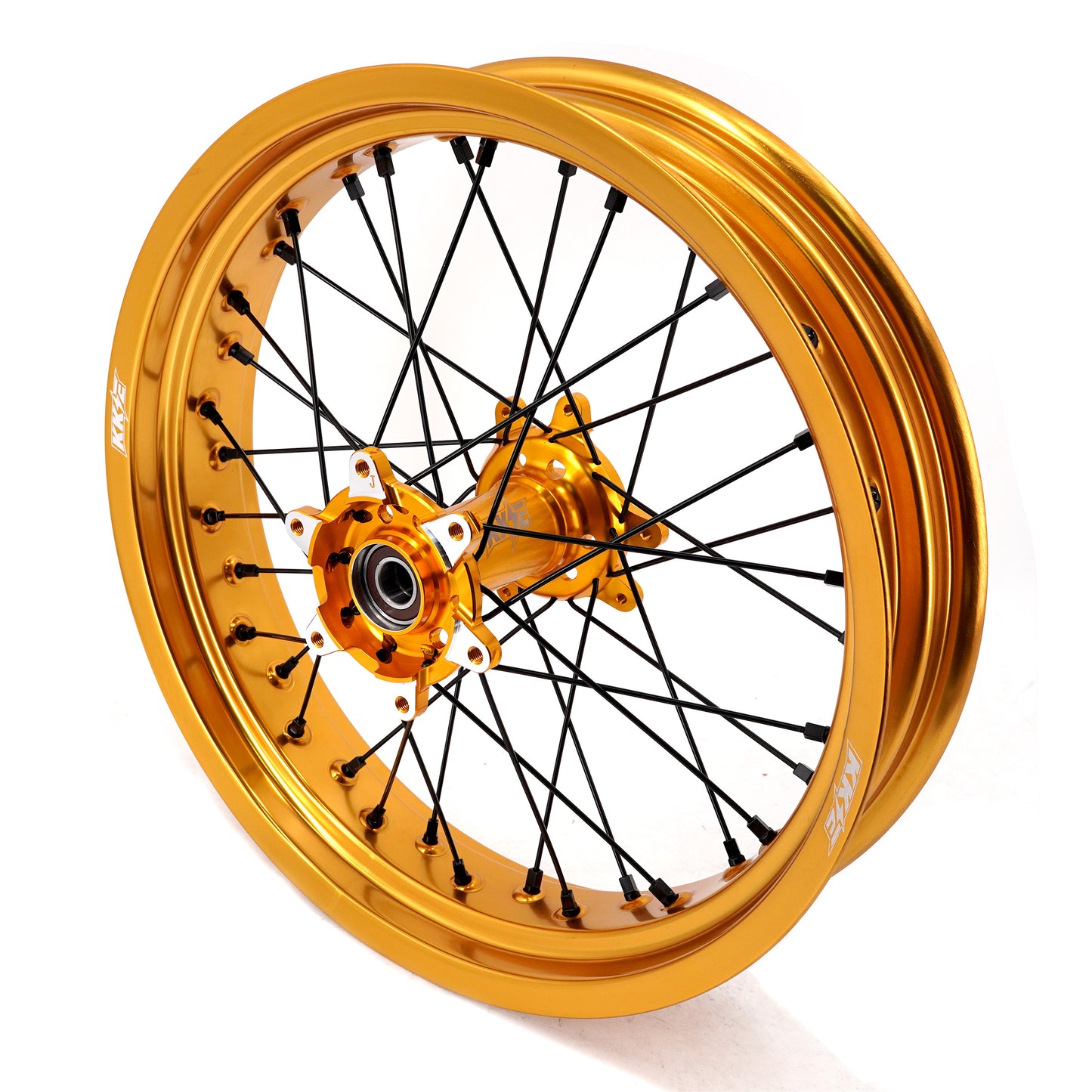 China Factory Stock KKE 2.5*17/3.5*17 E-Bike Wheels Rim Fit For SurRon Ultra Bee 2023-2024 Gold Rims