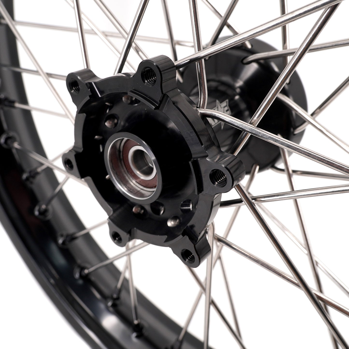 KKE 2.5*19 & 3.5*17 Dirtbike Tubed Spoke Wheels Rims Fit KTM 390 Adventure 2020-2021 Black