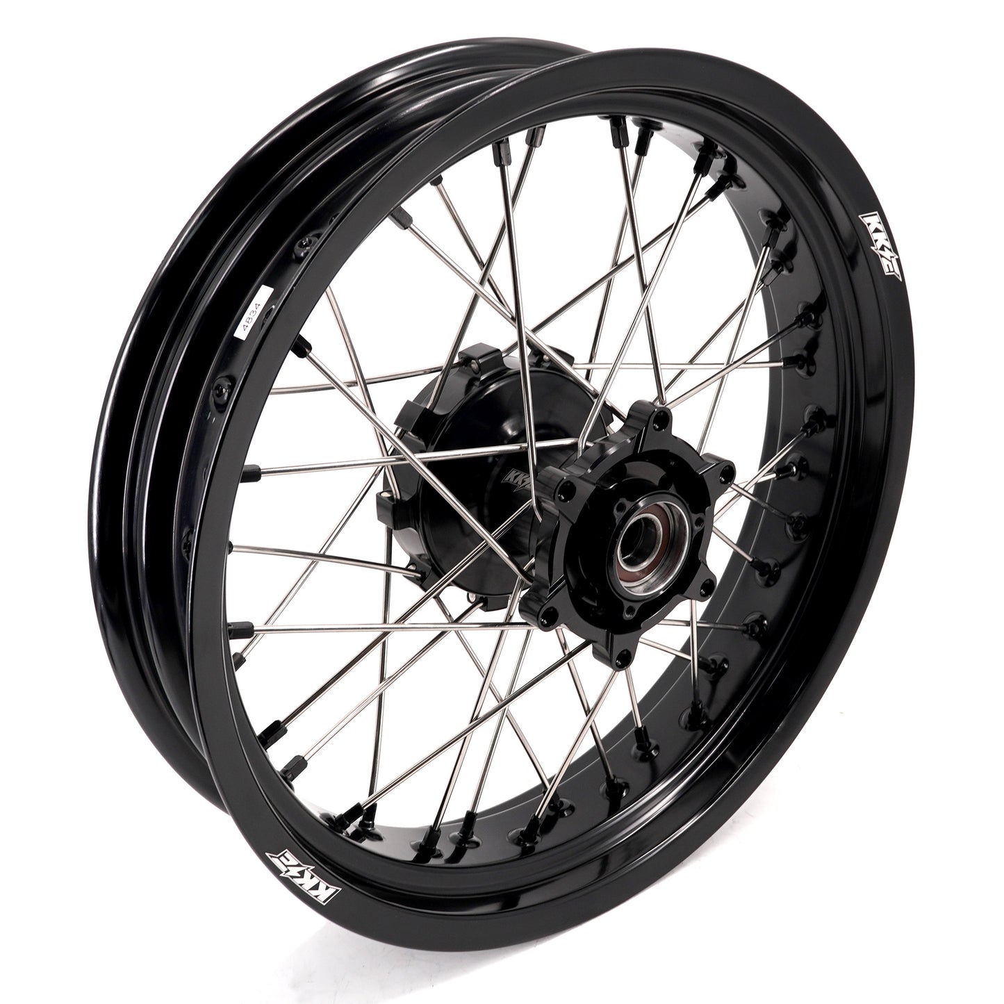 KKE 2.5*19 & 3.5*17 Dirtbike Tubed Spoke Wheels Rims Fit KTM 390 Adventure 2020-2021 Black