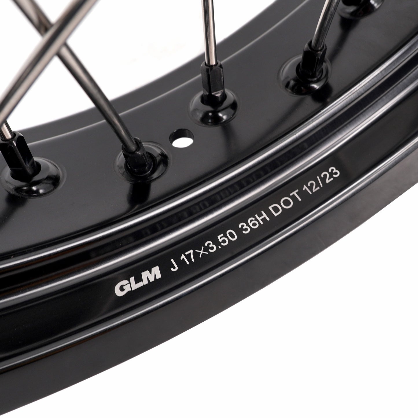 KKE 2.5*19 & 3.5*17 Dirtbike Tubed Spoke Wheels Rims Fit KTM 390 Adventure 2020-2021 Black
