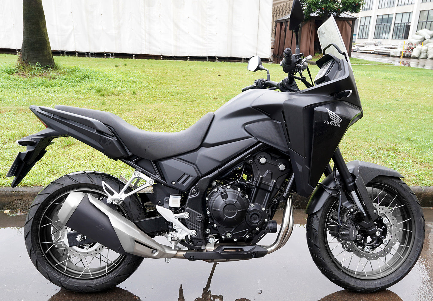 VMX-Racing Fit Honda NX400 NX500 2024-2025 Black Hub & Black Rim 2.5*19 & 4.25*17 Tubeless Wheels