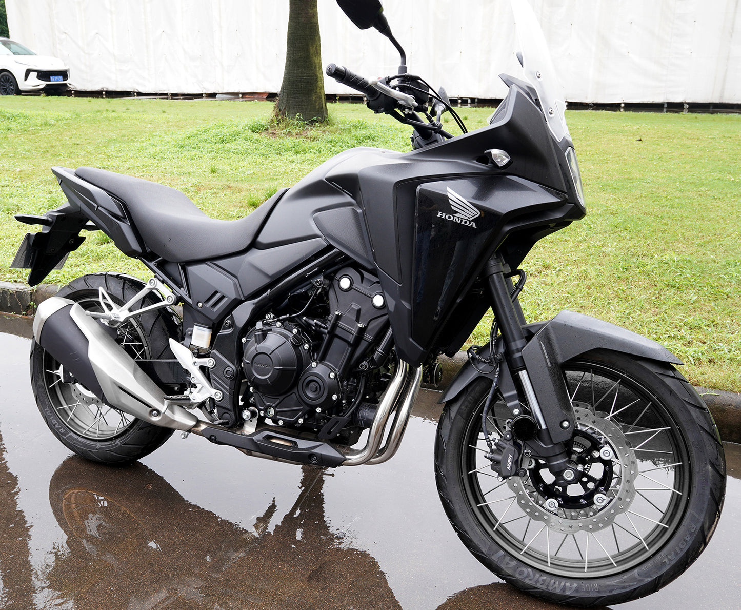 VMX-Racing Fit Honda NX400 NX500 2024-2025 Black Hub & Black Rim 2.5*19 & 4.25*17 Tubeless Wheels