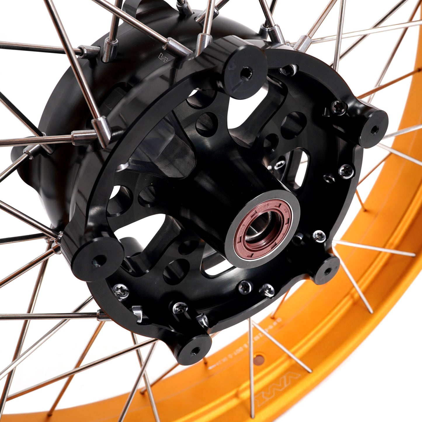 VMX-Racing Fit Honda NX400 NX500 2024-2025 Tubeless 2.5*19 & 4.25*17 Wheels Gold GLM Rims