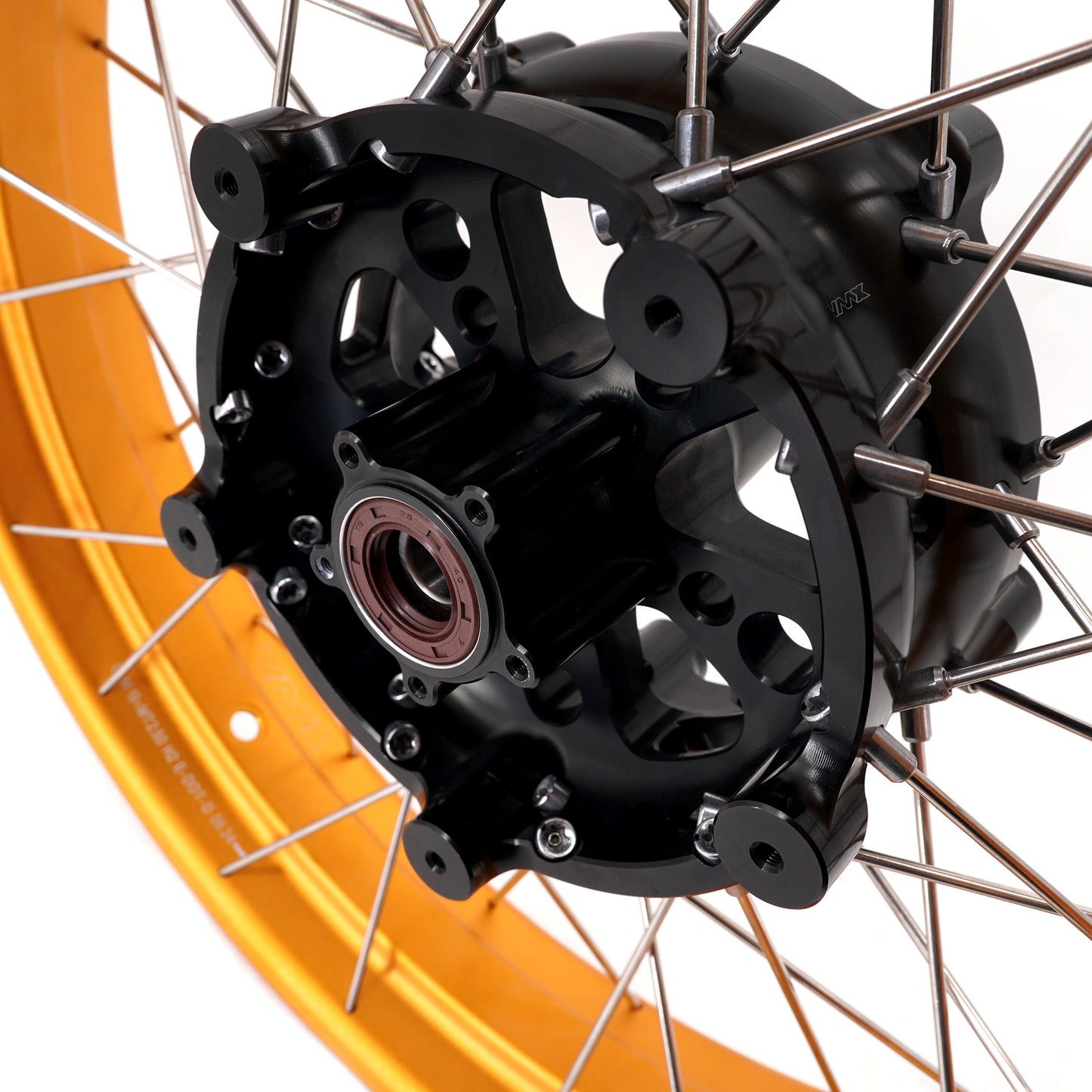 VMX-Racing Fit Honda NX400 NX500 2024-2025 Tubeless 2.5*19 & 4.25*17 Wheels Gold GLM Rims