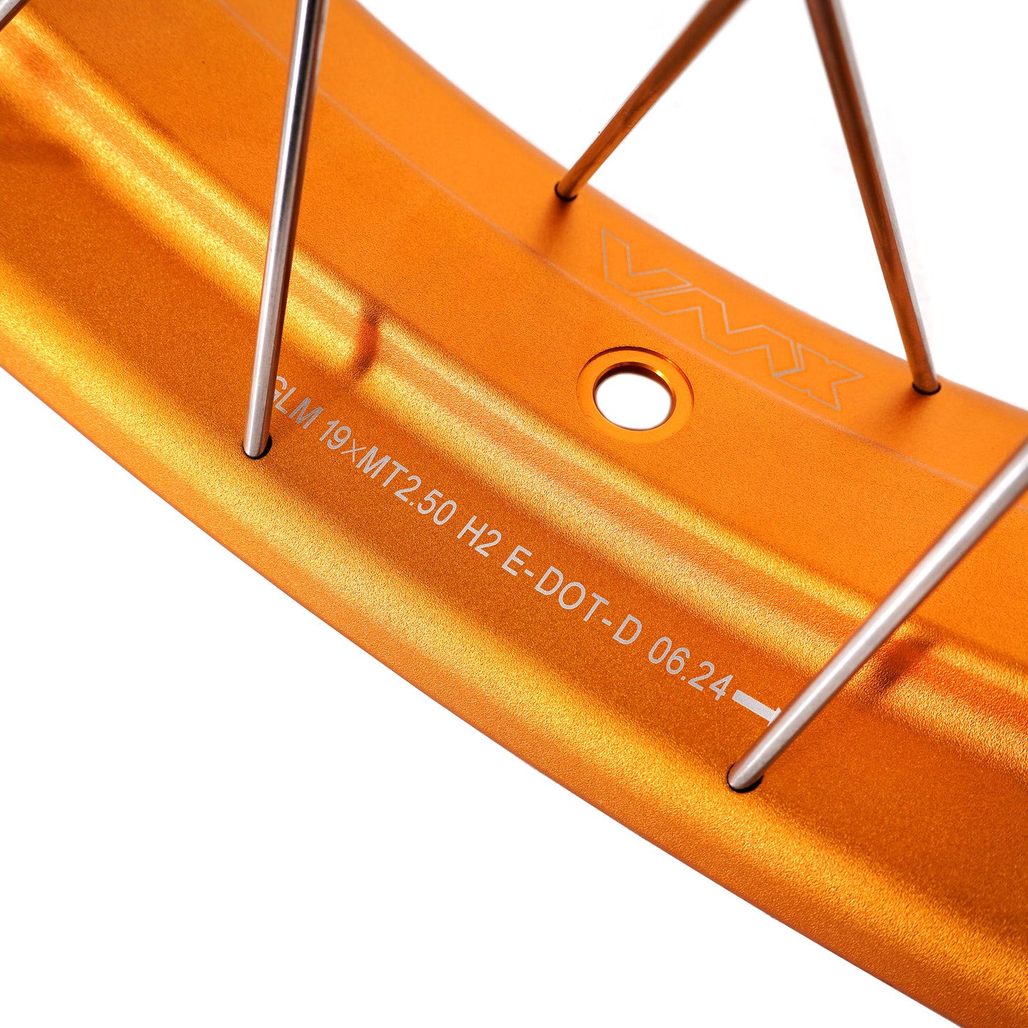 VMX-Racing Fit Honda NX400 NX500 2024-2025 Tubeless 2.5*19 & 4.25*17 Wheels Gold GLM Rims