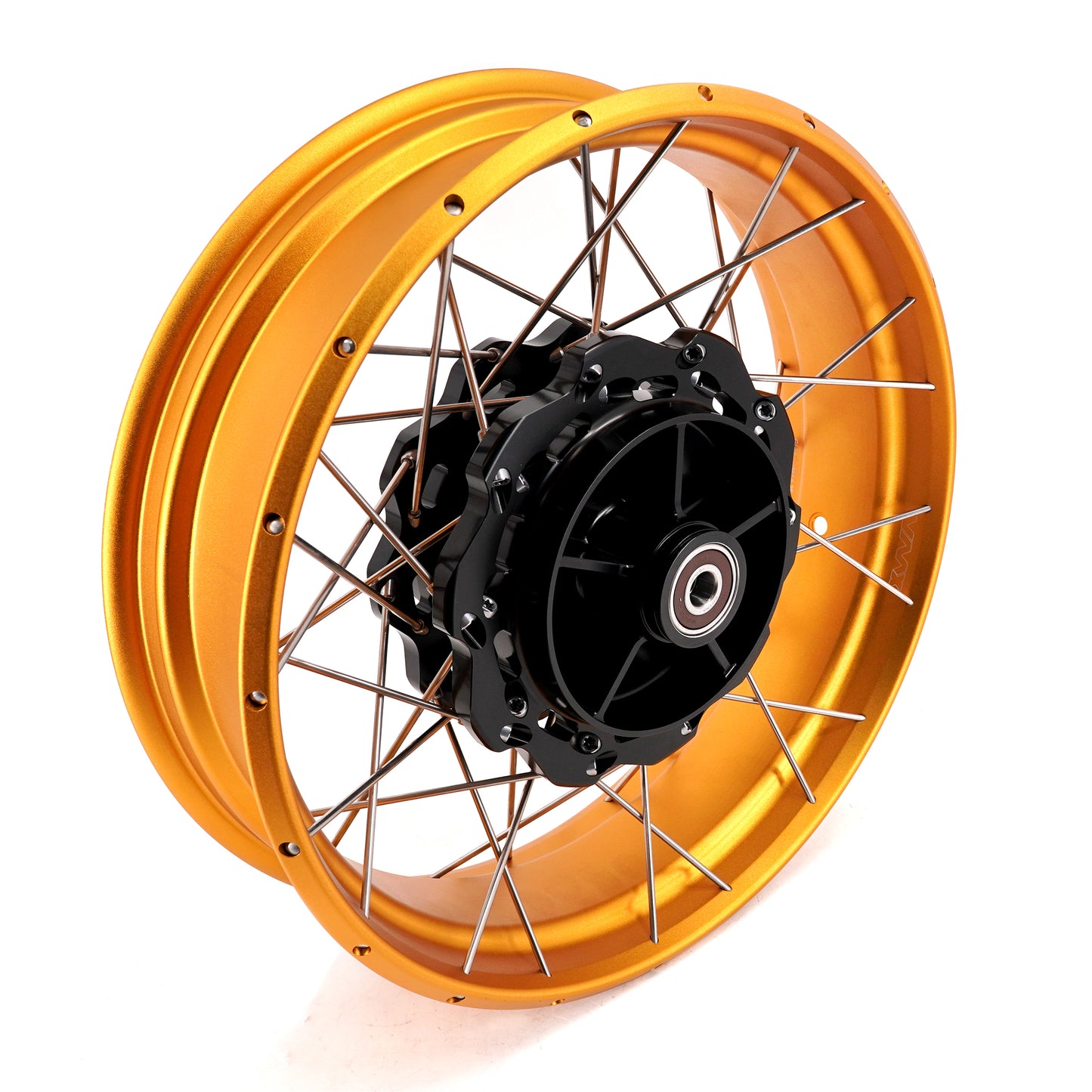 VMX-Racing Fit Honda NX400 NX500 2024-2025 Tubeless 2.5*19 & 4.25*17 Wheels Gold GLM Rims