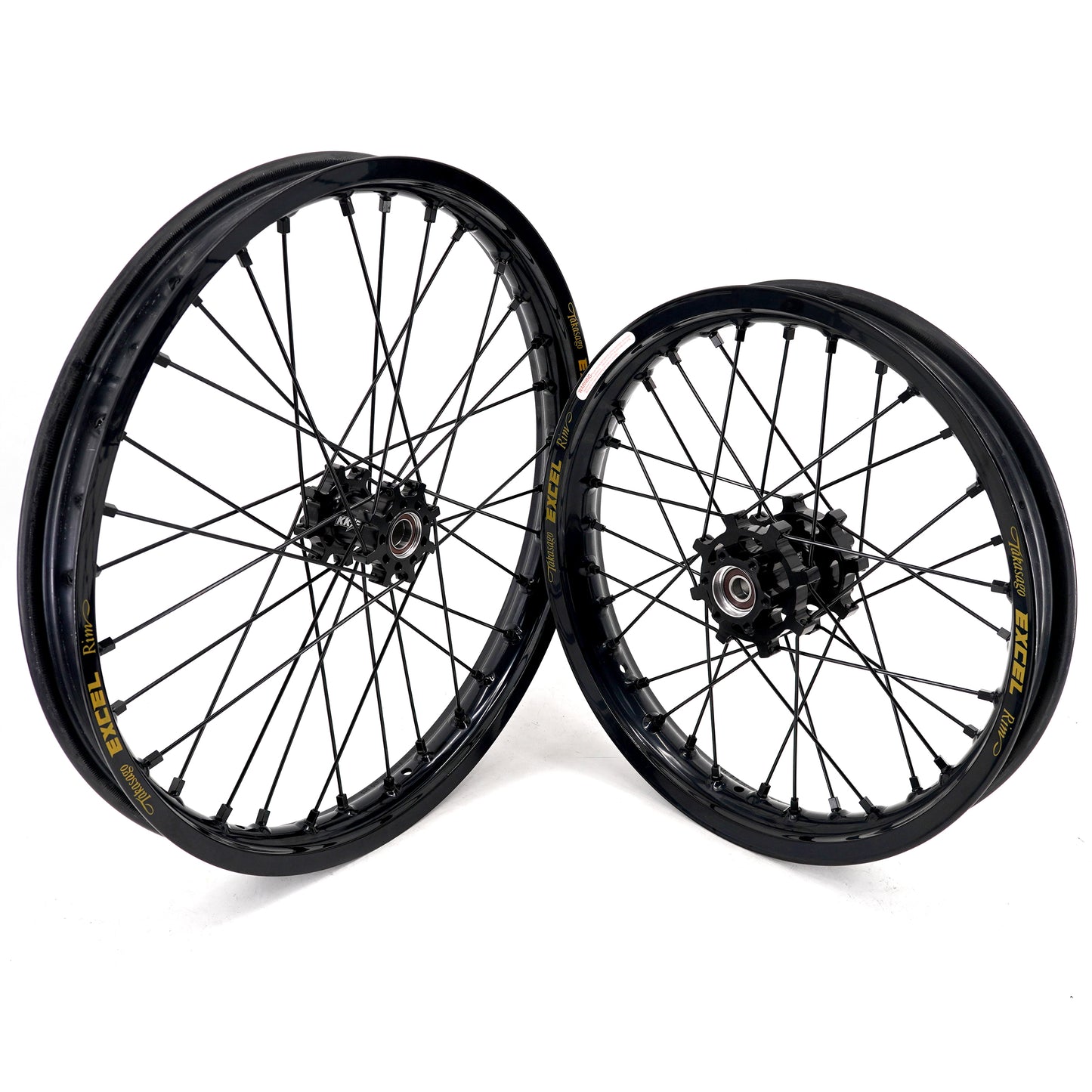 US KKE 1.6*19" & 1.85*16" E-Moto Wheels Takasago EXCEL Rims For SurRon Light Bee-X 2019-2024 Black