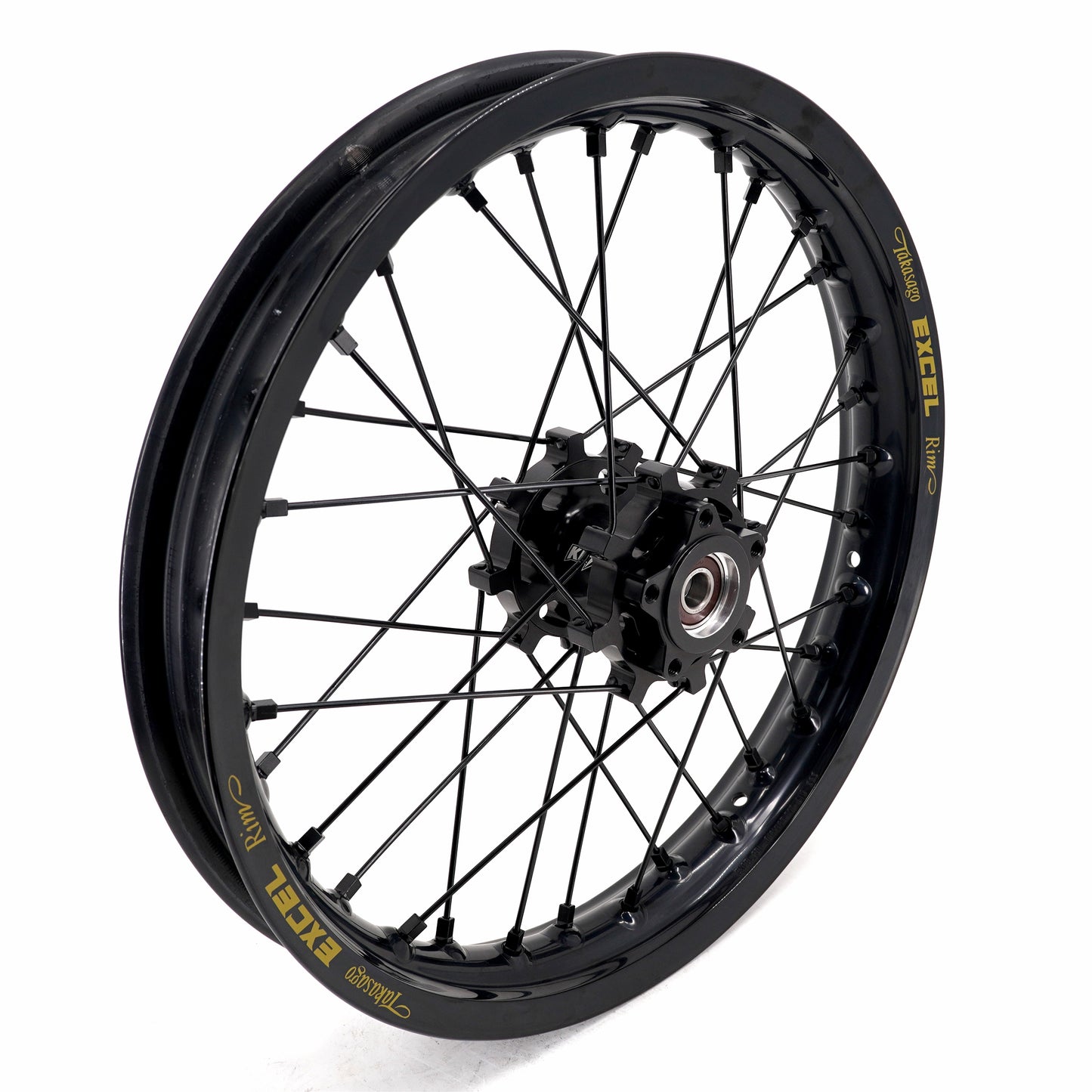 US KKE 1.6*19" & 1.85*16" E-Moto Wheels Takasago EXCEL Rims For SurRon Light Bee-X 2019-2024 Black
