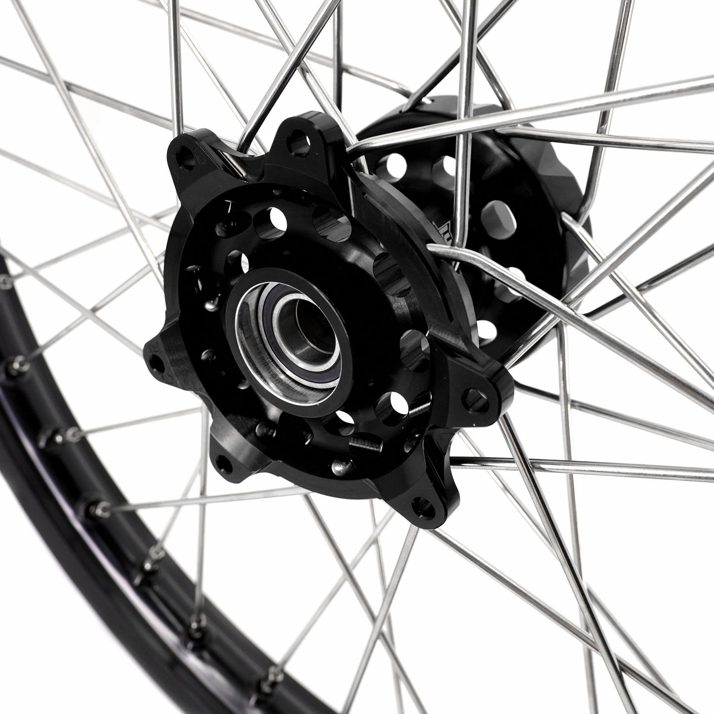 US Stock KKE 1.6*21" E-bike Spoke Wheels Rim Fit For SurRon Ultra Bee 2023-2025 Silver Nipples & Silver Spokes