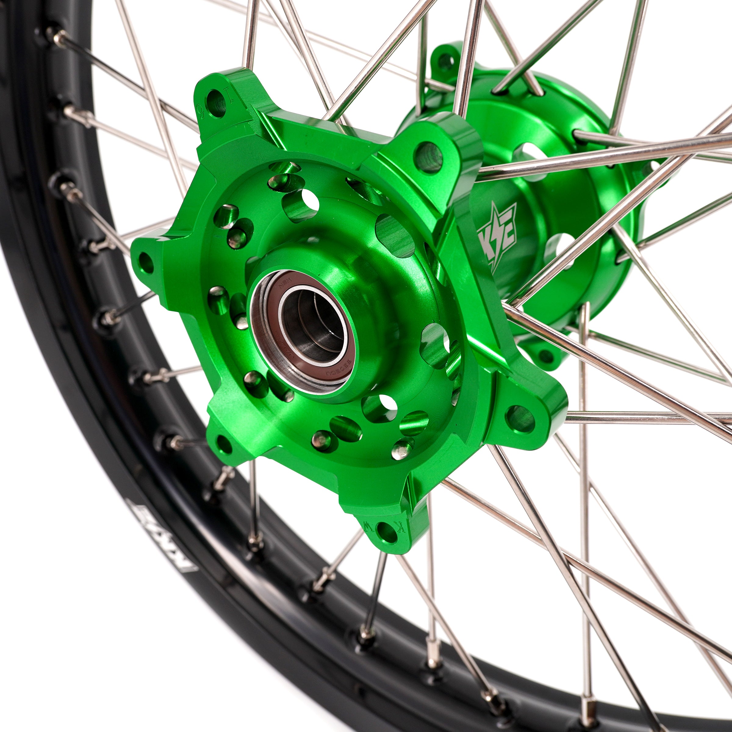 KKE 19×2.15 For KAWASAKI KX125 KX250 KX250F KX450F Rear Spoke