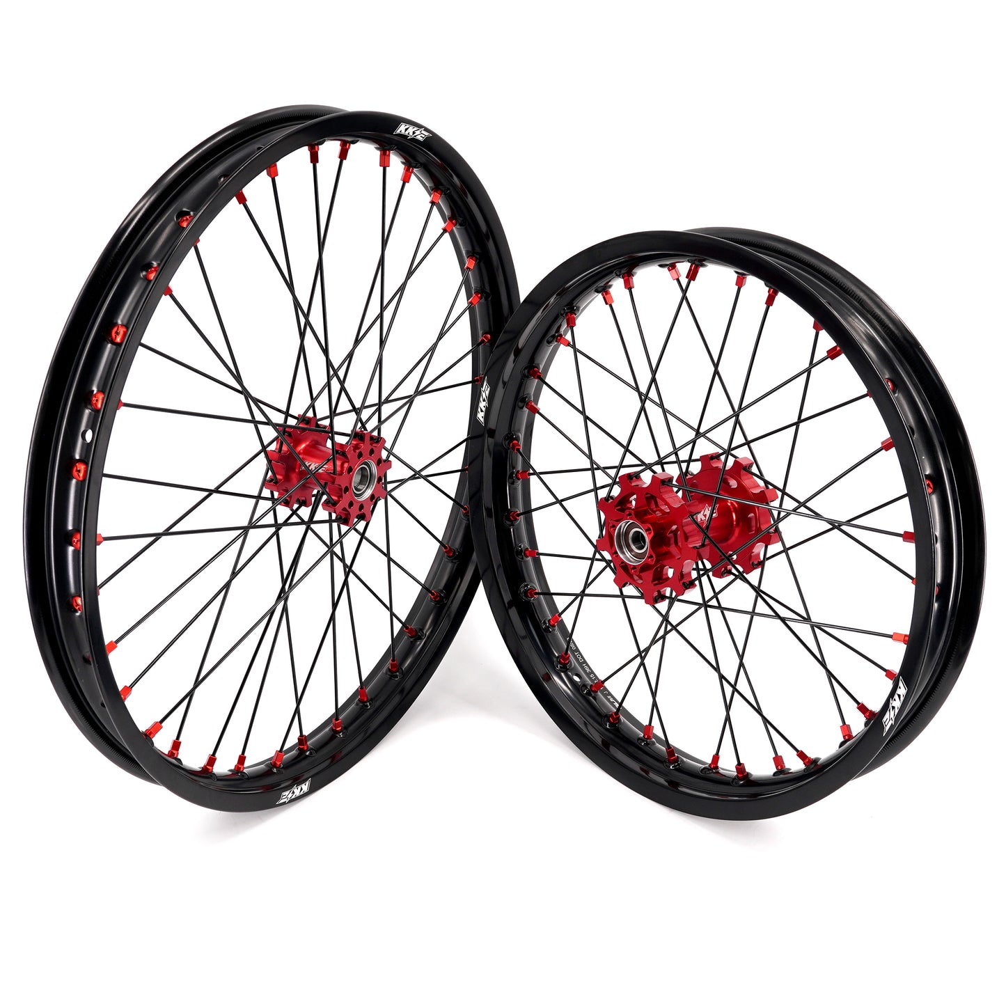 KKE 21inch 18inch E-Bike Wheels Rim Fit For Rawrr Mantis X 2024-2025 Black/Red
