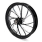 KKE 3.5*21'' & 5.5*18'' Tubeless Wheels Fit Harley Street Glide/CVO 2024 Black Rims