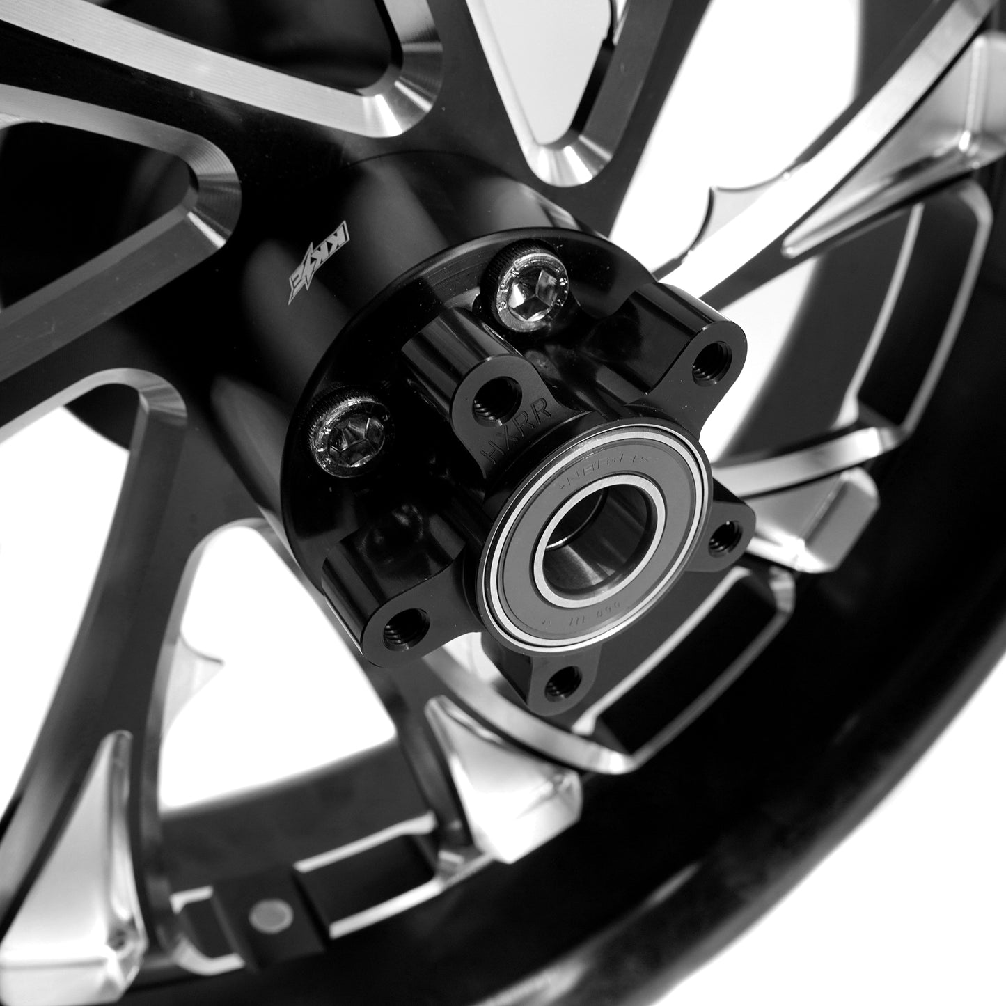 KKE 3.5*21'' & 5.5*18'' Tubeless Wheels Fit Harley Street Glide/CVO 2024 Black Rims