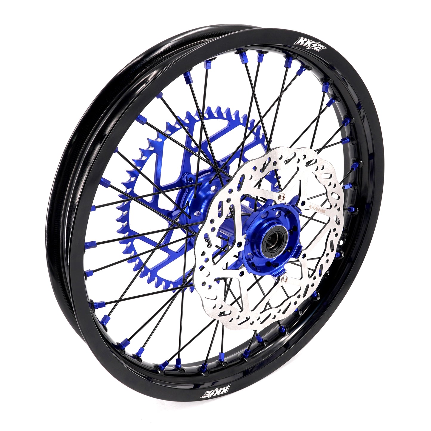 US Stock KKE 21" 18" E-Bike Wheels Rim Fit For SurRon Ultra Bee 2023-2025 Blue Nipples
