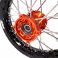 KKE 10/10 Small Kid's Wheels For KTM SX50 Mini Dirtbikes Orange Hub