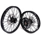 Pre-order KKE Enduro 1.6*21" & 2.15*18" CNC Hub Electric Dirtbike Alloy Wheels Rims Fit STARK VARG Black All Black