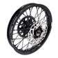 Pre-order KKE Enduro 1.6*21" & 2.15*18" CNC Hub Electric Dirtbike Alloy Wheels Rims Fit STARK VARG Black All Black