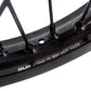Pre-order KKE Enduro 1.6*21" & 2.15*18" CNC Hub Electric Dirtbike Alloy Wheels Rims Fit STARK VARG Black All Black