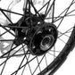 Pre-order KKE Enduro 1.6*21" & 2.15*18" CNC Hub Electric Dirtbike Alloy Wheels Rims Fit STARK VARG Black All Black