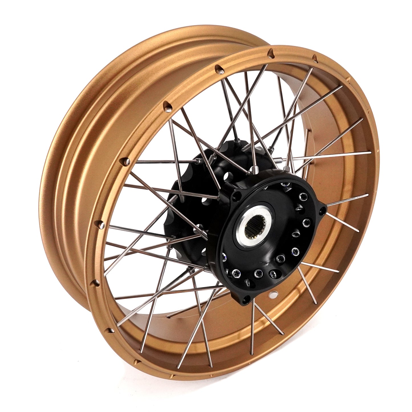 VMX 3.5*15'' & 4.0*14'' Tubeless Wheels Set For Yamaha XMAX300 2025 Gold Rim