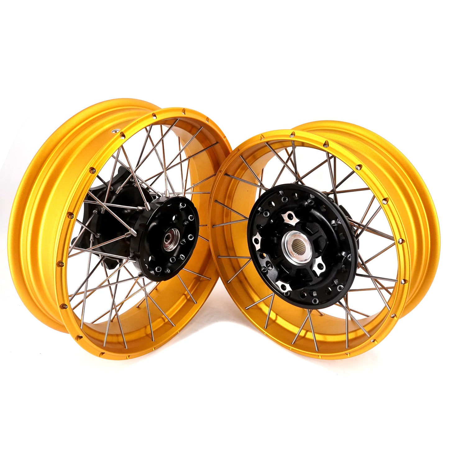 VMX 3.5*15'' & 4.0*14'' Tubeless Wheels Set For Honda ADV350 2025 Gold Rim