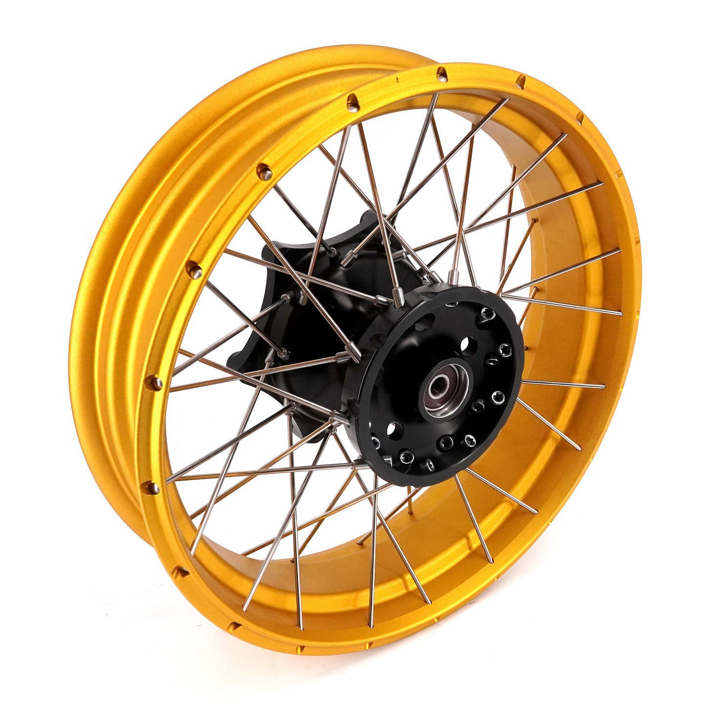 VMX 3.5*15'' & 4.0*14'' Tubeless Wheels Set For Honda ADV350 2025 Gold Rim
