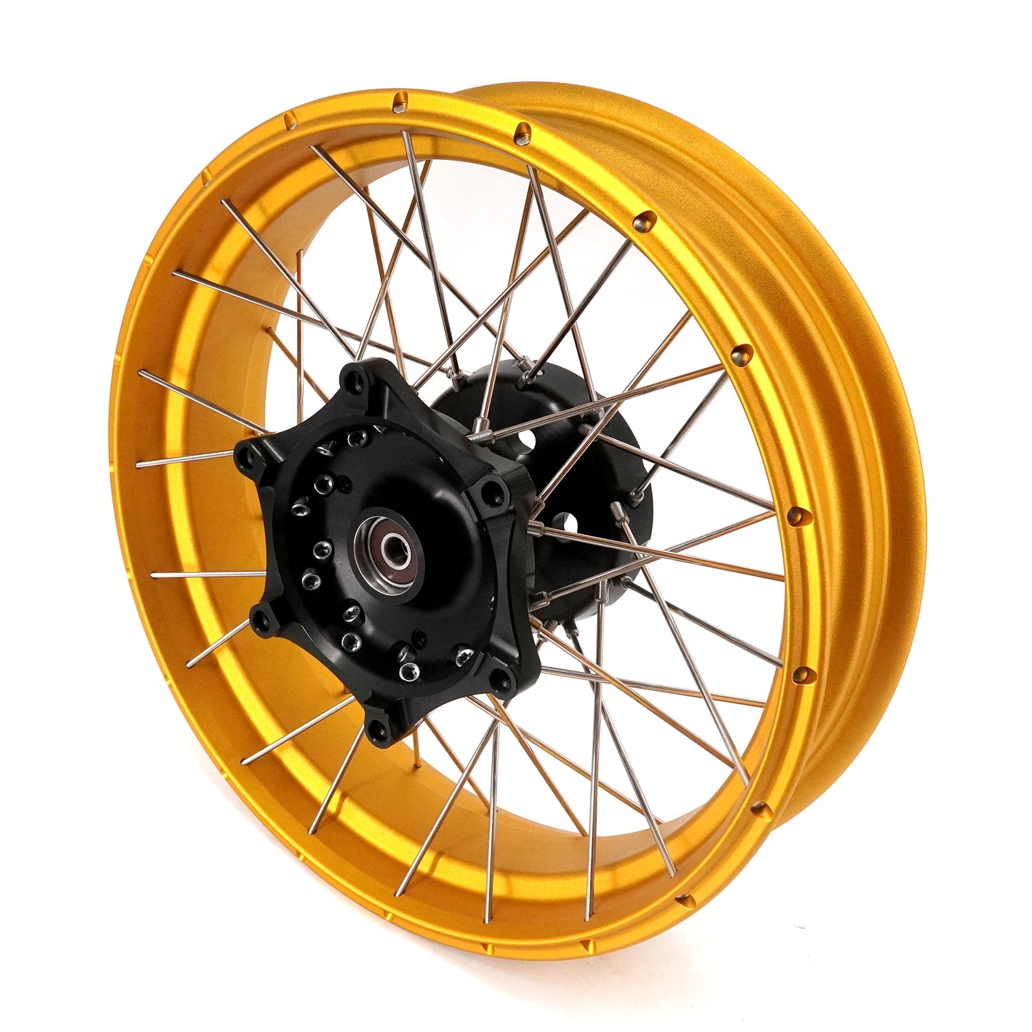 VMX 3.5*15'' & 4.0*14'' Tubeless Wheels Set For Honda ADV350 2025 Gold Rim