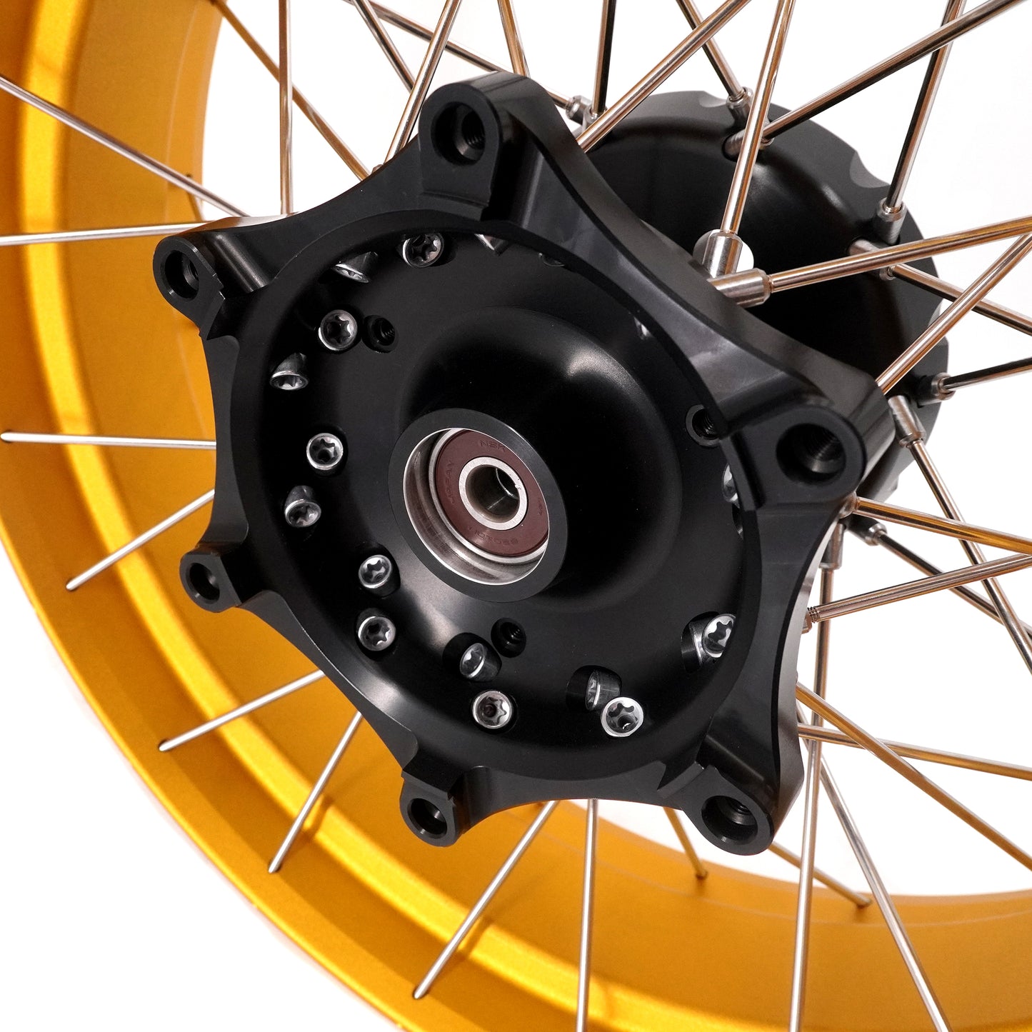 VMX 3.5*15'' & 4.0*14'' Tubeless Wheels Set For Honda ADV350 2025 Gold Rim