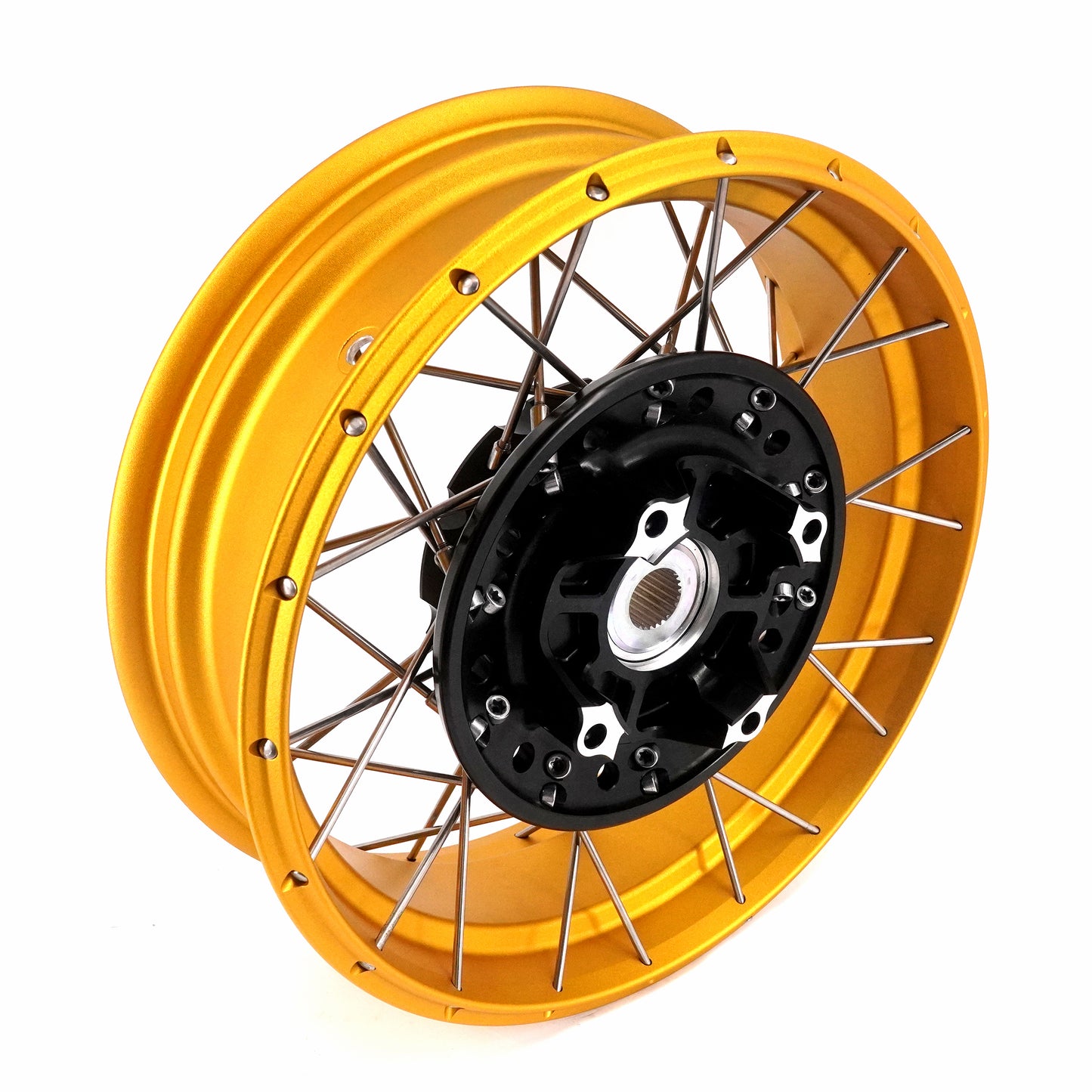 VMX 3.5*15'' & 4.0*14'' Tubeless Wheels Set For Honda ADV350 2025 Gold Rim