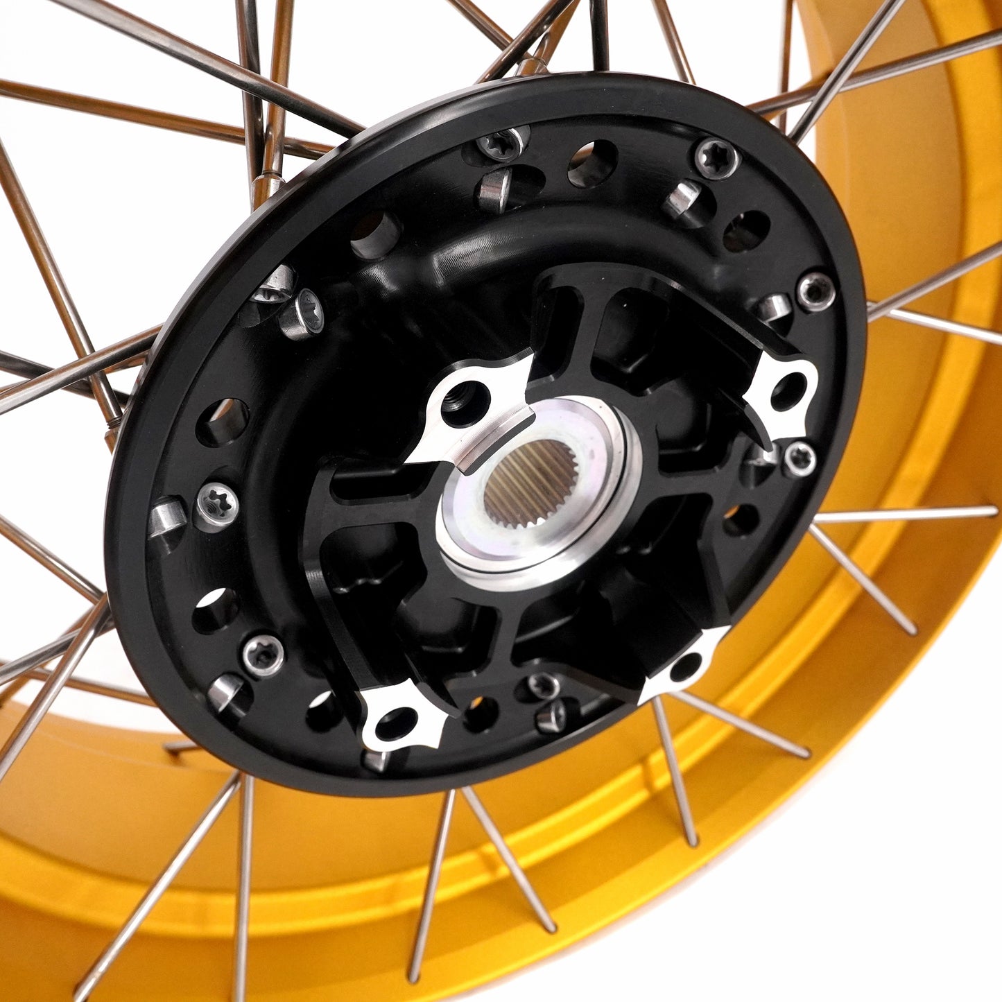 VMX 3.5*15'' & 4.0*14'' Tubeless Wheels Set For Honda ADV350 2025 Gold Rim