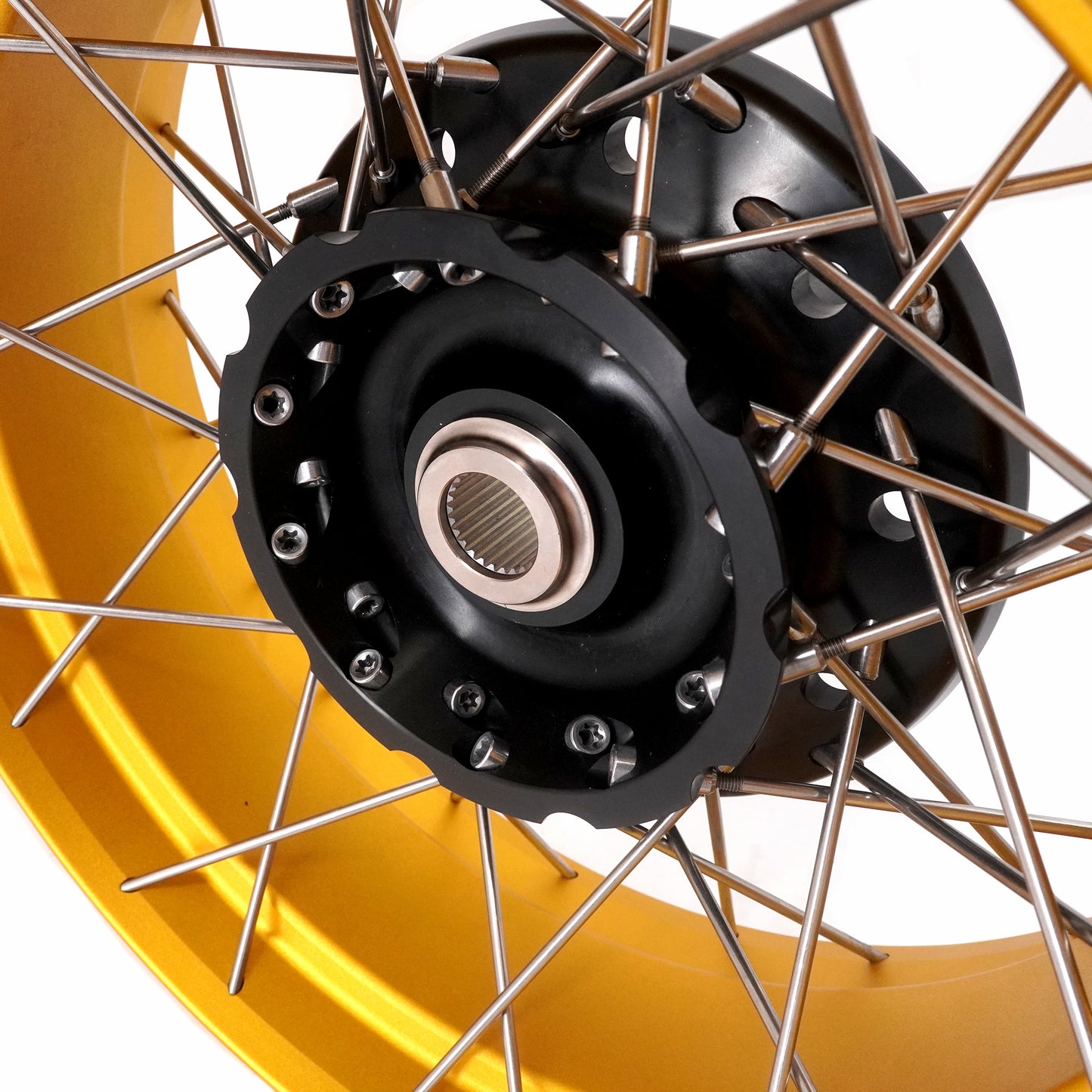 VMX 3.5*15'' & 4.0*14'' Tubeless Wheels Set For Honda ADV350 2025 Gold Rim