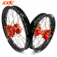 KKE 14"*1.4/12"*1.6 Kid's Small Wheels Rims Set Fit KTM SX 65 2025 Orange&Black