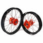 KKE 14"*1.4/12"*1.6 Kid's Small Wheels Rims Set Fit KTM SX 65 2025 Orange&Black