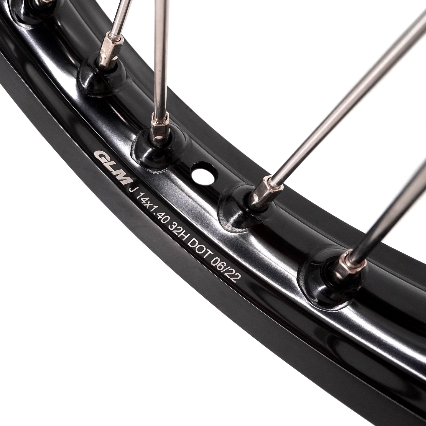 KKE 14"*1.4/12"*1.6 Kid's Small Wheels Rims Set Fit KTM SX 65 2025 Orange&Black