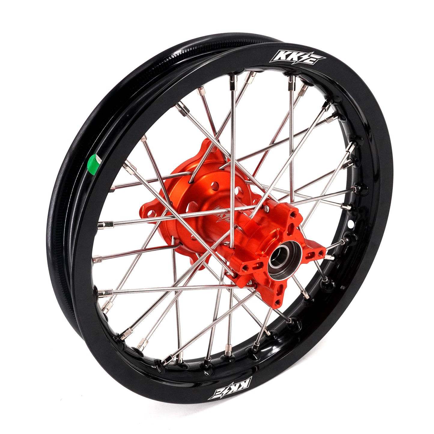 KKE 14"*1.4/12"*1.6 Kid's Small Wheels Rims Set Fit KTM SX 65 2025 Orange&Black