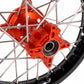 KKE 14"*1.4/12"*1.6 Kid's Small Wheels Rims Set Fit KTM SX 65 2025 Orange&Black
