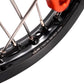 KKE 14"*1.4/12"*1.6 Kid's Small Wheels Rims Set Fit KTM SX 65 2025 Orange&Black
