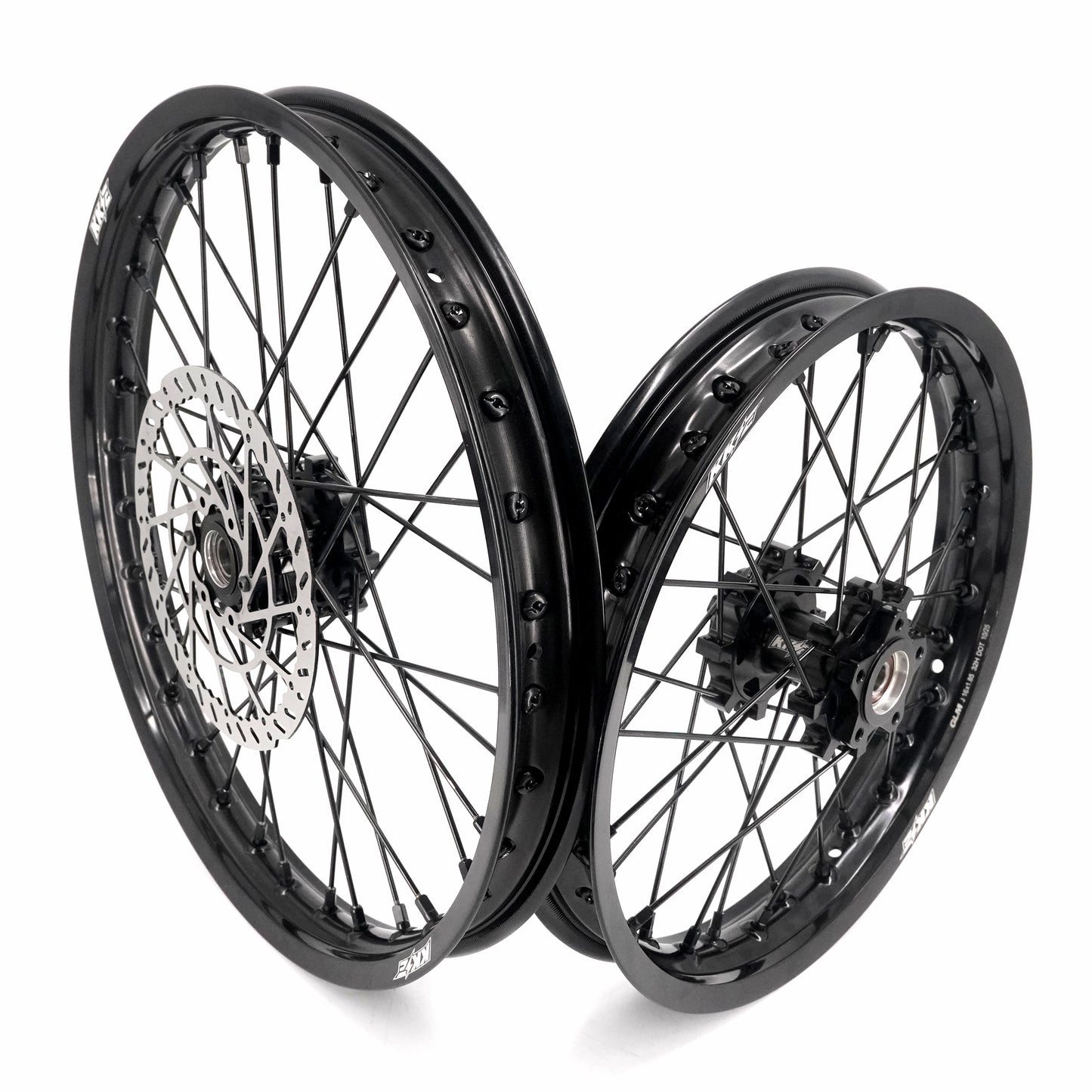 US Stock KKE 1.6*19" & 1.85*16" New Style E-bike Wheels Rim For SurRon Light Bee-X 2019-2025 Black