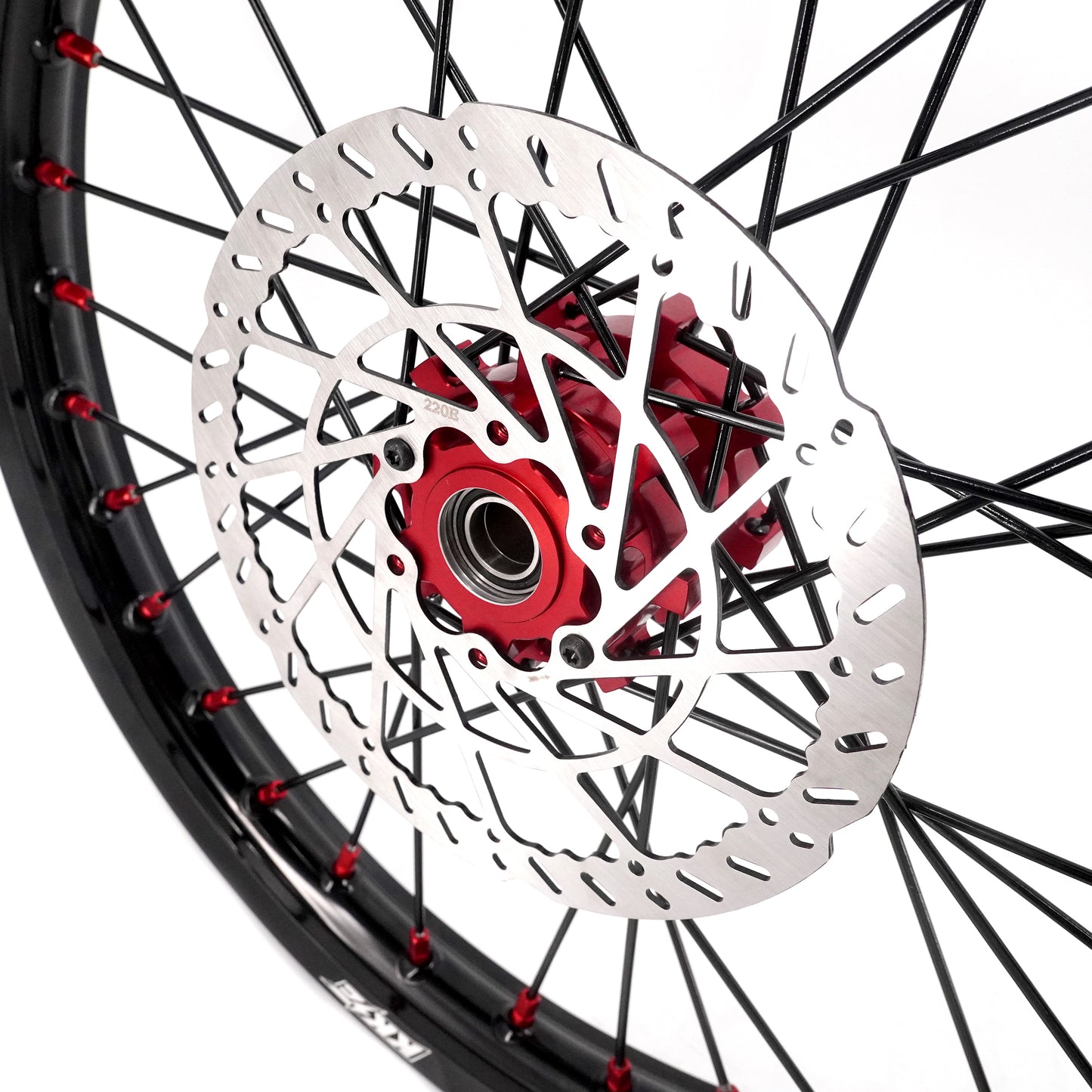 US Stock KKE 1.6*19" & 1.85*16" New Style E-bike Wheels Rim For SurRon Light Bee-X 2019-2025 Red Nipples