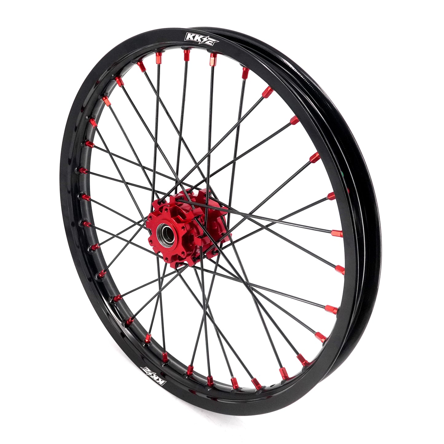 US Stock KKE 1.6*19" & 1.85*16" New Style E-bike Wheels Rim For SurRon Light Bee-X 2019-2025 Red Nipples