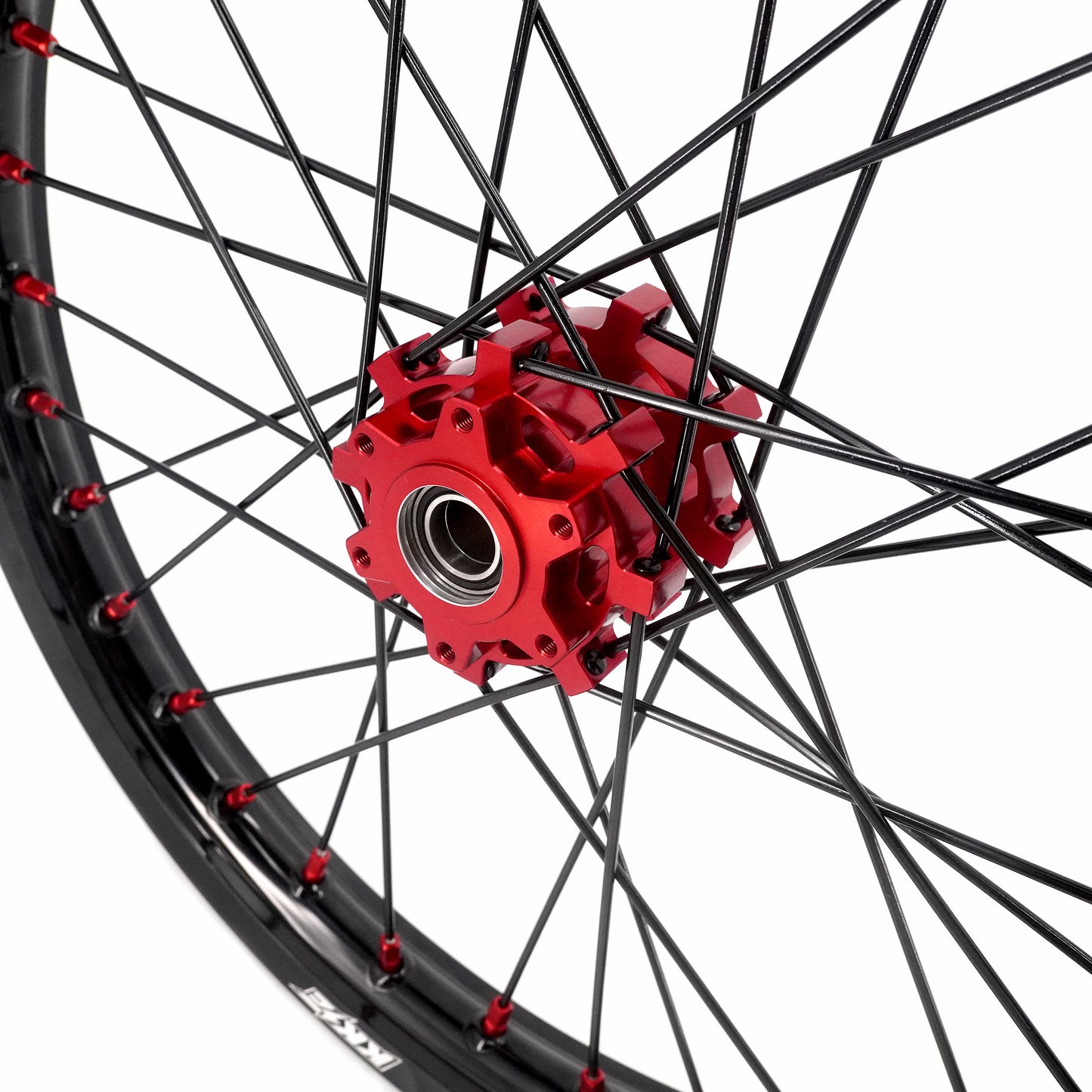 US Stock KKE 1.6*19" & 1.85*16" New Style E-bike Wheels Rim For SurRon Light Bee-X 2019-2025 Red Nipples