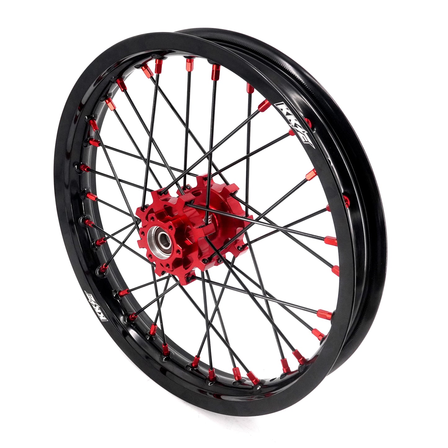 US Stock KKE 1.6*19" & 1.85*16" New Style E-bike Wheels Rim For SurRon Light Bee-X 2019-2025 Red Nipples