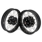 VMX-Racing 2.5*17" & 3.5*17" Tubeless Spoke Wheel For Triumph Speed 400 2024-2025 Black