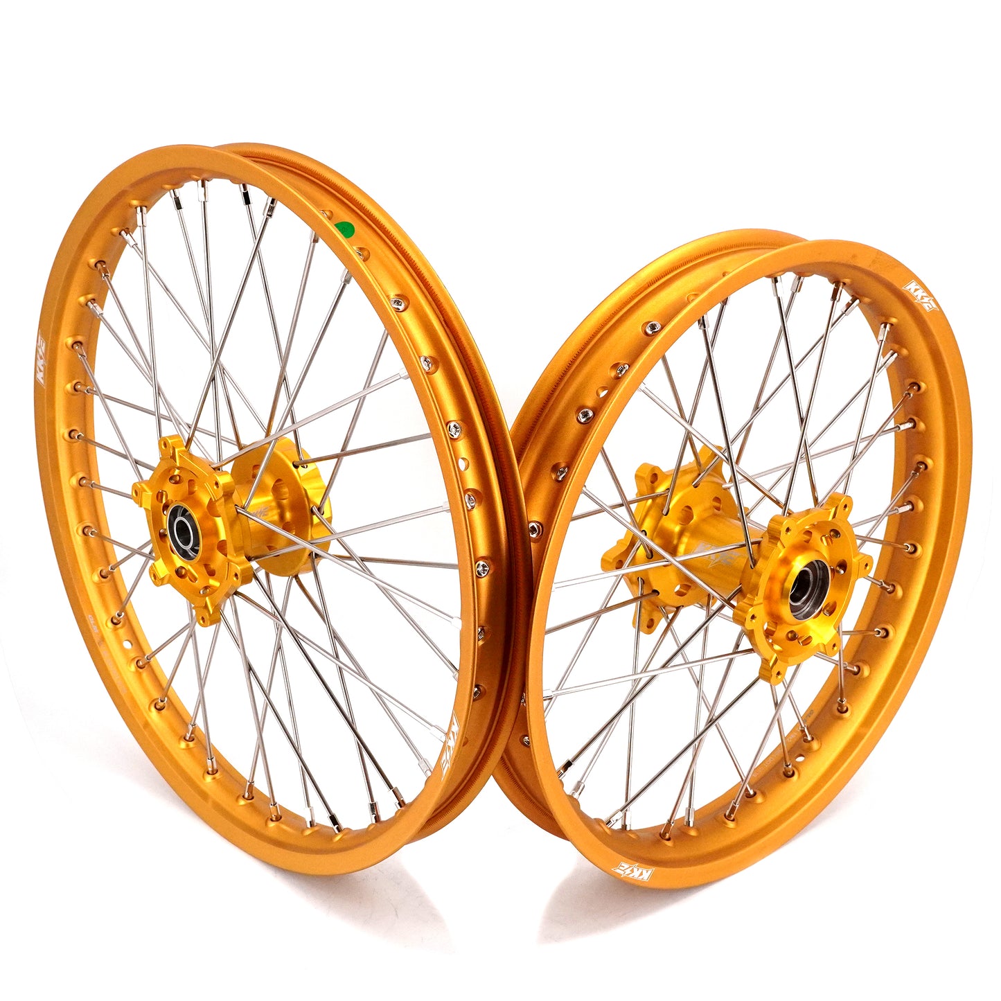 Pre-order KKE 21 & 19 GLM Gold Wheels for SUZUKI RM125 RM250 1996-2000