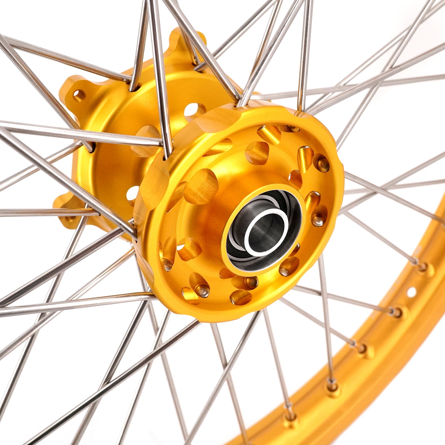 Pre-order KKE 21 & 19 GLM Gold Wheels for SUZUKI RM125 RM250 1996-2000