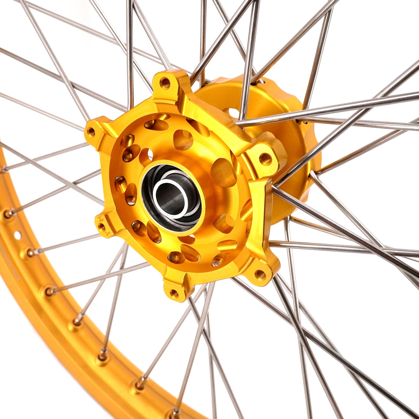 Pre-order KKE 21 & 19 GLM Gold Wheels for SUZUKI RM125 RM250 1996-2000