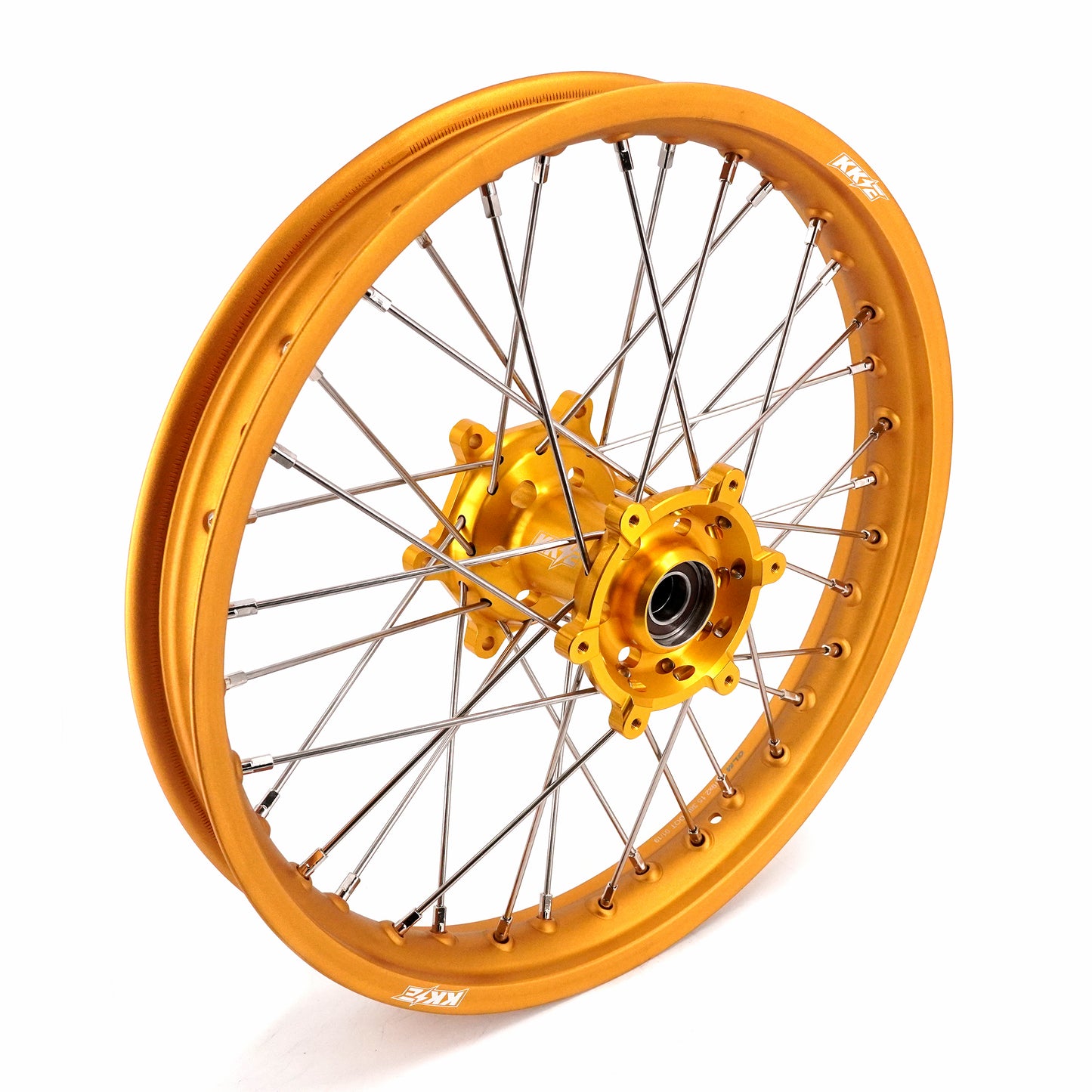 Pre-order KKE 21 & 19 GLM Gold Wheels for SUZUKI RM125 RM250 1996-2000