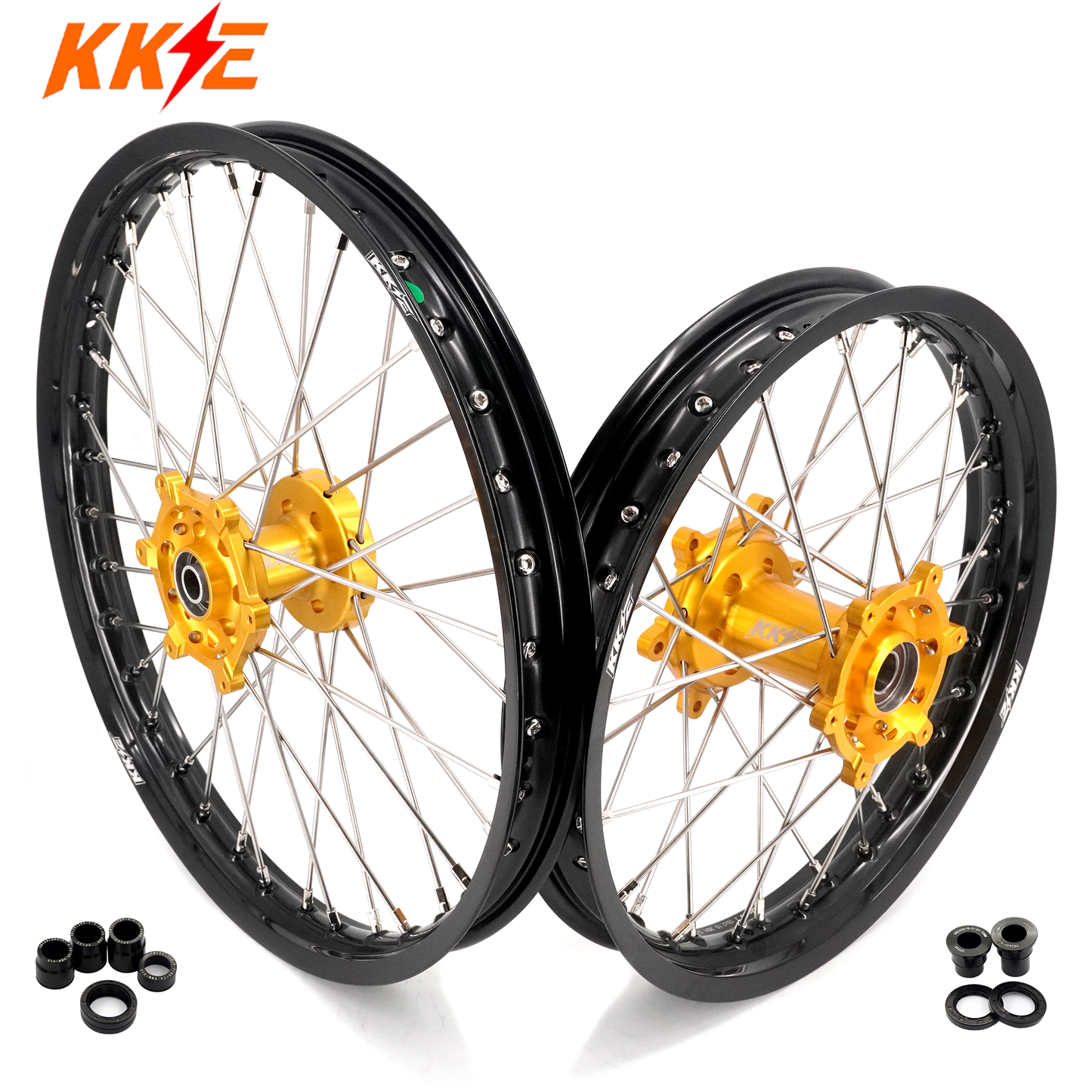KKE 21'' 18'' Off Road Wheels Rims For SUZUKI DR-Z4S DR-Z4SM 2025-2026