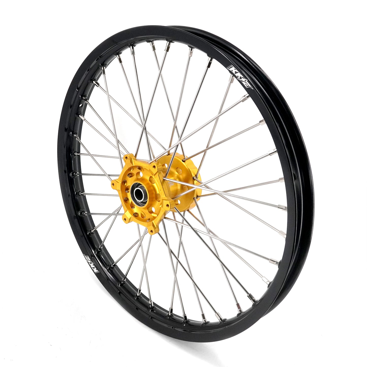 KKE 21" 18" Enduro Wheels Rims For SUZUKI DRZ400SM 2005-2024 Gold Hub